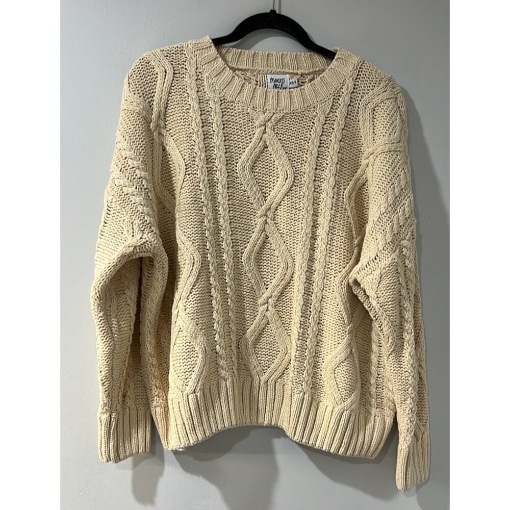Princess Polly Beige Sweater Women size XS/S